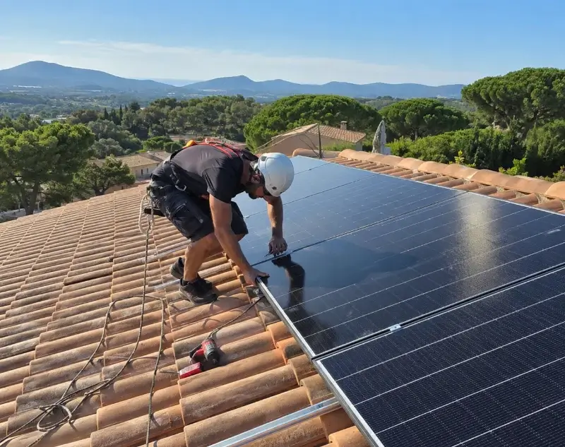 Installateur panneaux solaires Bellevigne-les-Châteaux — pose photovoltaïque sur toiture