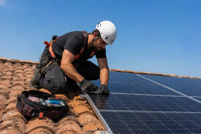 Maintenance et monitoring de panneaux solaires à Bellevigne-les-Châteaux