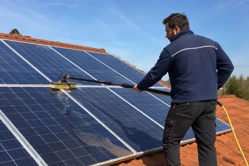 Nettoyage et entretien de panneaux solaires à Bellevigne-les-Châteaux